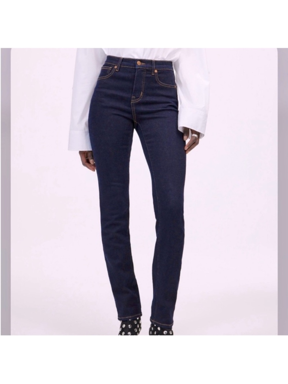 🆕- MADEWELL- MID- RISE STOVEPIPE JEAN. SIZE: 27.